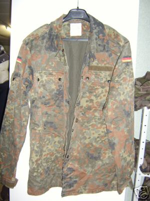 Original de l'Arme Allemande<br>Camouflage Flecktarn
