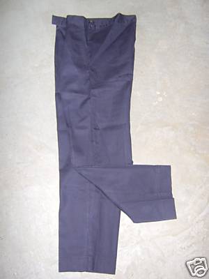 Pantalon de travail<br>Original de l'Arme Anglaise<br>3 poches<br>Occasion 1er Choix